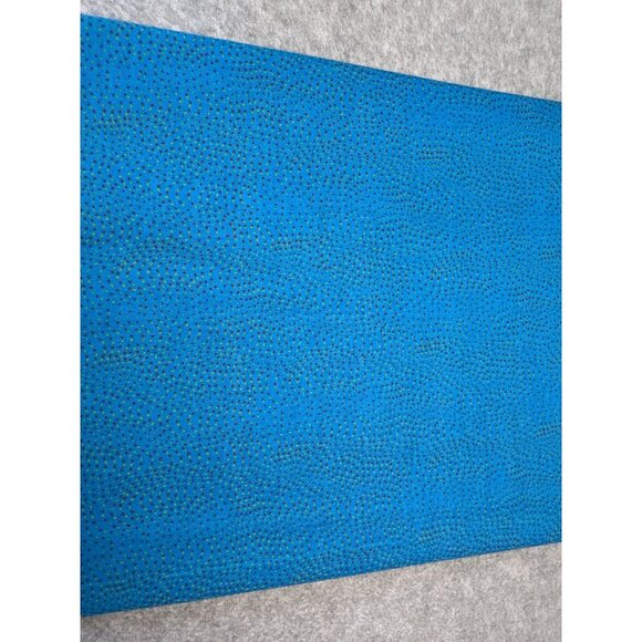 Blue Cotton Fabric with Dotted Pattern 1/2 yard x 44" - Picture 3 of 7